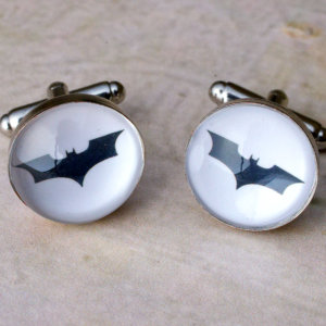 Comics Cufflinks - BATMAN cuff links - Superhero accessories for men