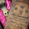 Skull Shaving brush - Hand made finest badger Shave Brush with elegant box